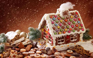 Christmas Cookies Home Wallpaper
