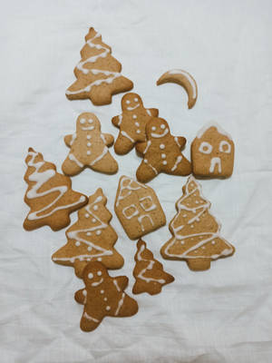 Simple Christmas Cookies Wallpaper